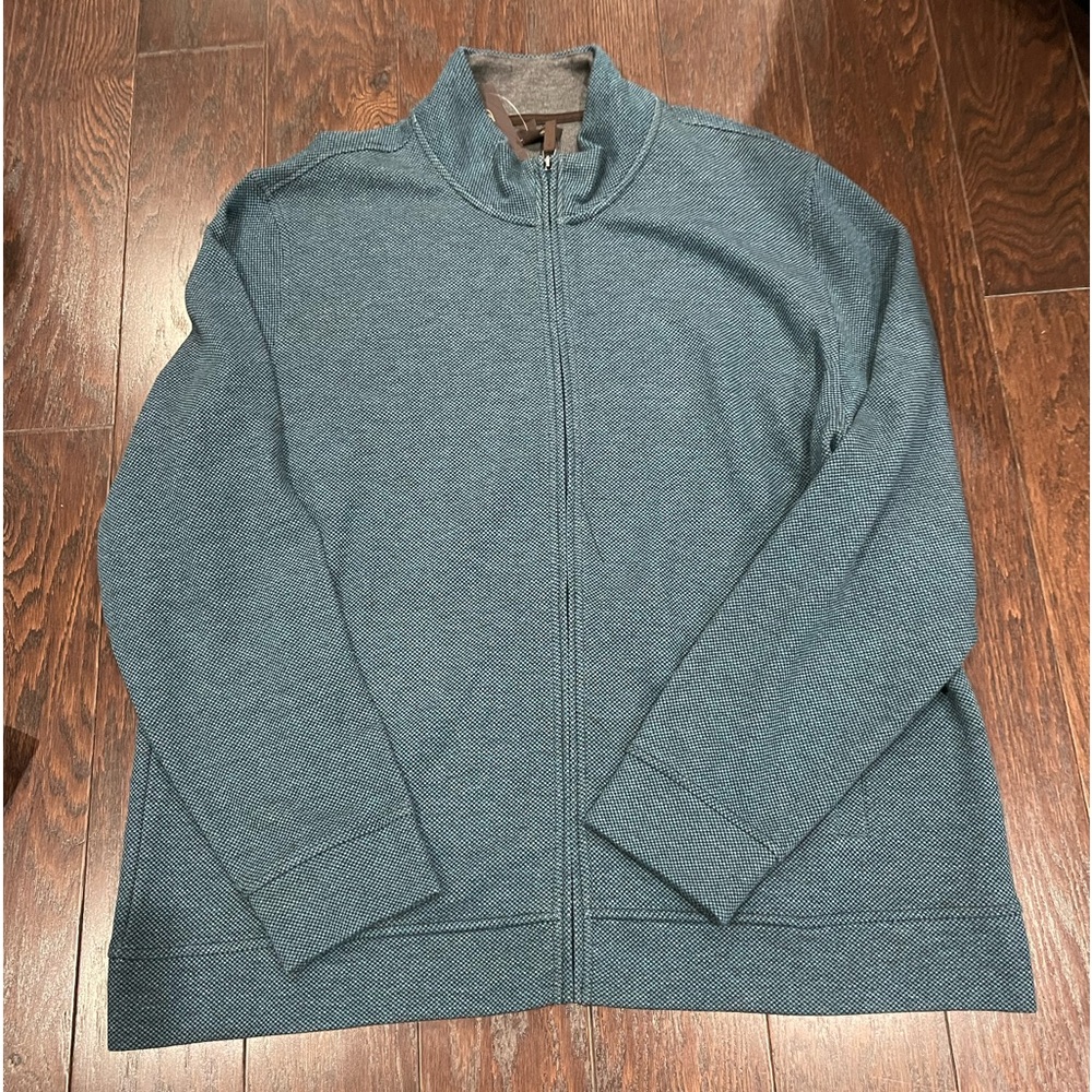 Tasso Elba Mens Full-Zip Sweater Jacket Size 3XL NEW Classic